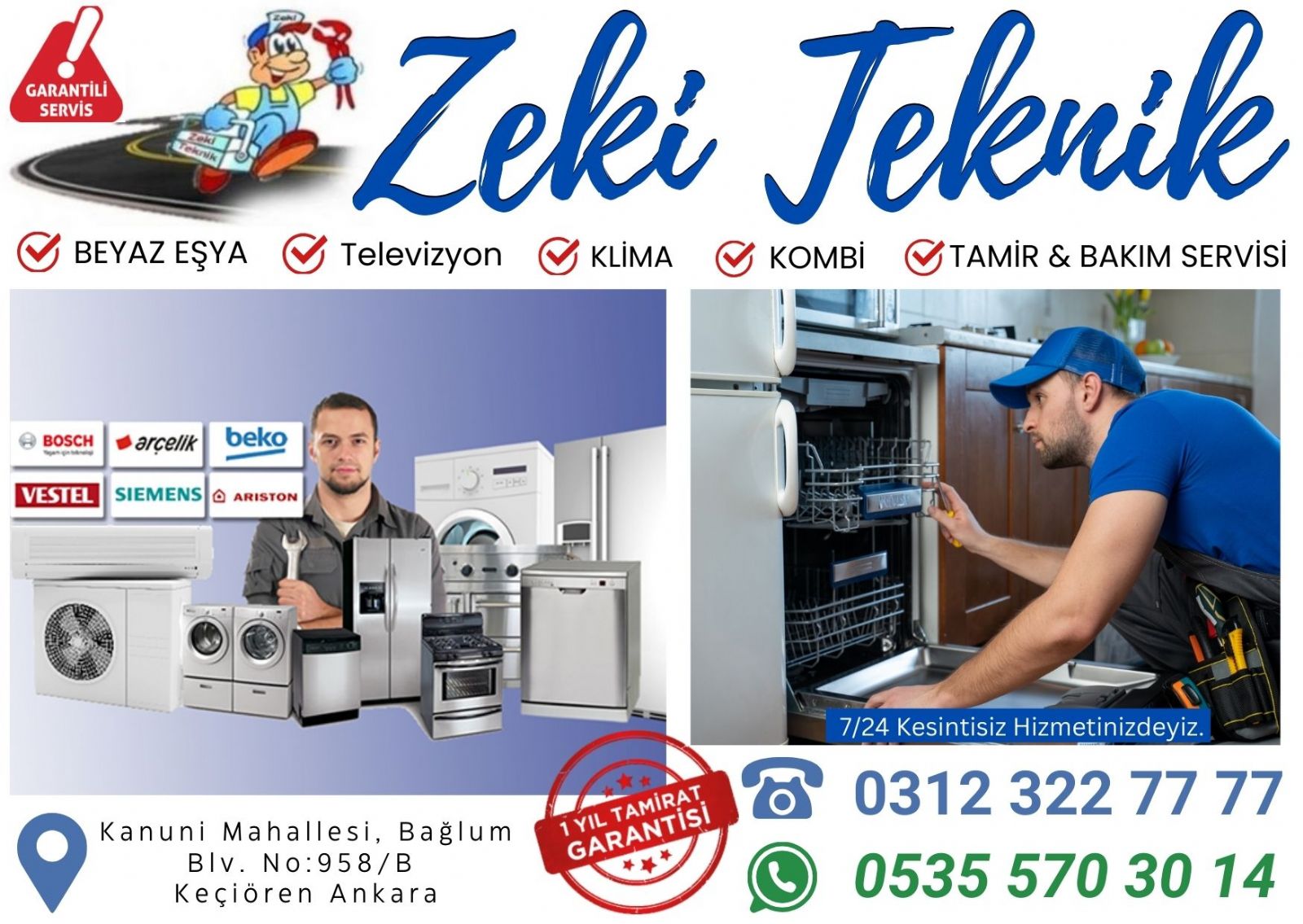 Bağlum Beyaz Eşya Servisi